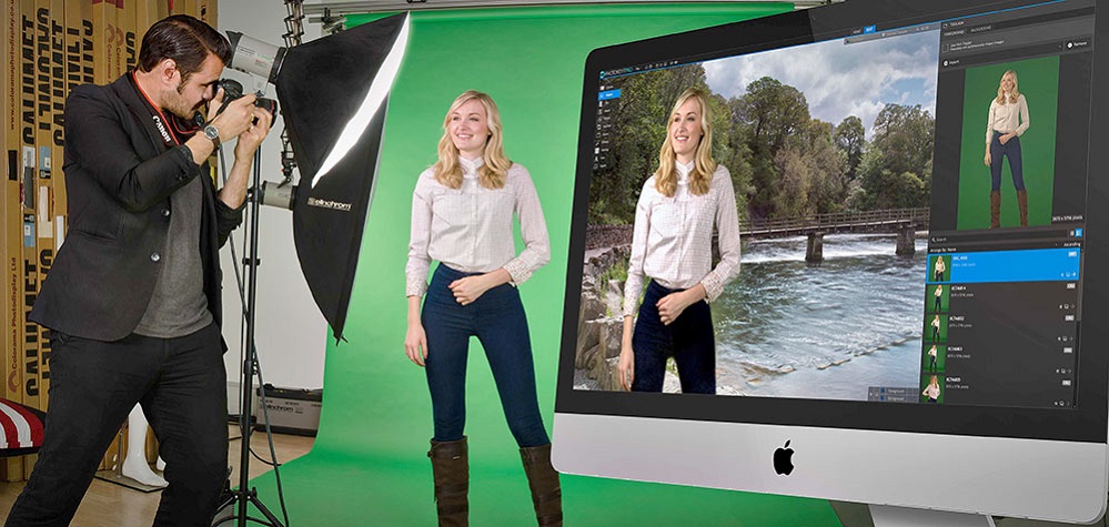 green screen photography